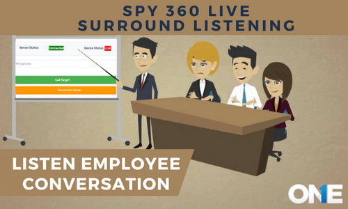Spy 360 live surround İşverenleri dinliyor