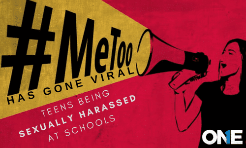 #METOO se tornou viral Adolescentes sendo assediados sexualmente por colegas nas escolas