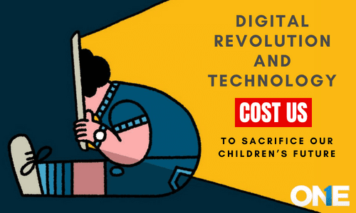 La “rivoluzione digitale” e la tecnologia ci costano sacrificando il futuro dei nostri figli