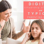Ascesa e ascesa della cittadinanza digitale dei bambini e stili genitoriali tipici