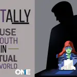 Gioventù di abuso digitale nel mondo virtuale