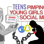 Adolescentes proxenetizando meninas é isso que grita nas redes sociais