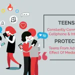 حماية المراهقين من الآثار الضارة للنظام الغذائي للإنترنت ووسائل الإعلام