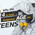 Warum das 14. Lebensjahr das gefährlichste Alter für Teenager in der digitalen Welt ist